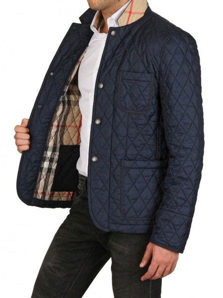 designer jacket like burberry quilted|Burberry quilted jacket men.